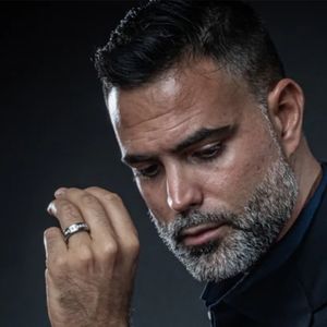 Metal Masters Co. 8MM Titanium Ring With 9 Channel Set Zirconias